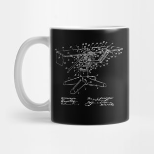 operating table Vintage Patent Drawing Mug